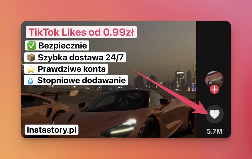 kup tiktok likes na instastory.pl