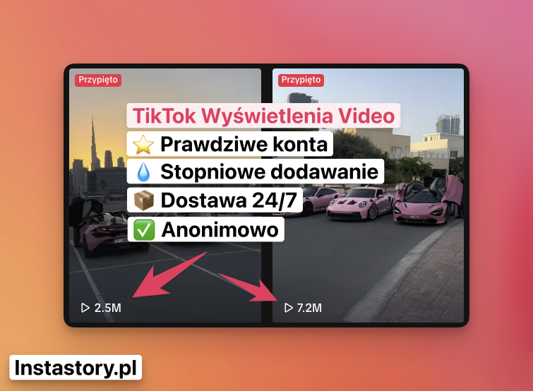 kup wyświetlenia tiktok na instastory