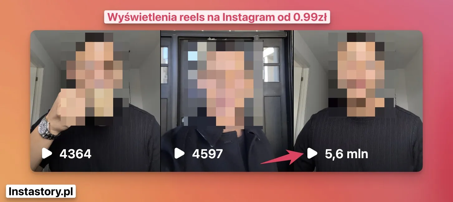 kup wyświetlenia reels na Instagram