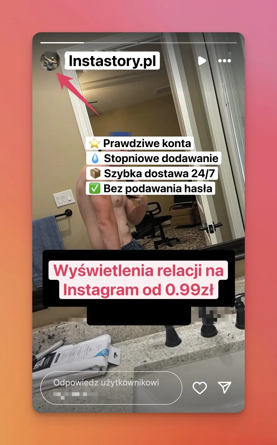 kup wyświetlenia relacji na Instagram